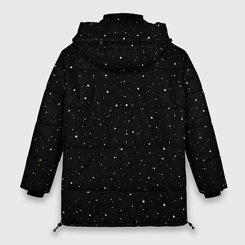 Женская зимняя куртка Атака метеоров / 3D-Черный – фото 2