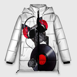 Куртка зимняя женская DJ бульдог, цвет: 3D-черный