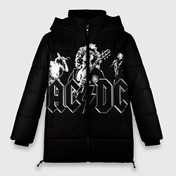 Куртка зимняя женская AC/DC: Mono, цвет: 3D-черный