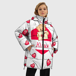 Куртка зимняя женская Юлия, цвет: 3D-черный — фото 2