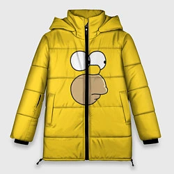 Куртка зимняя женская Гомер стесняется, цвет: 3D-черный
