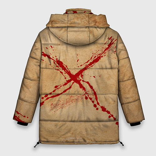 Женская зимняя куртка CS:GO Blood Dust / 3D-Черный – фото 2