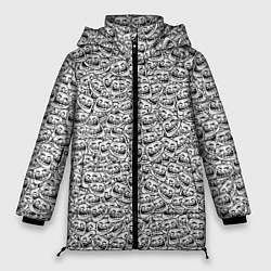 Куртка зимняя женская Мегатролль, цвет: 3D-светло-серый