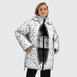 Куртка зимняя женская Just Ride, цвет: 3D-черный — фото 2