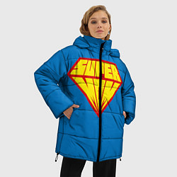 Куртка зимняя женская Супермама, цвет: 3D-черный — фото 2