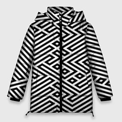 Женская зимняя куртка Optical illusion