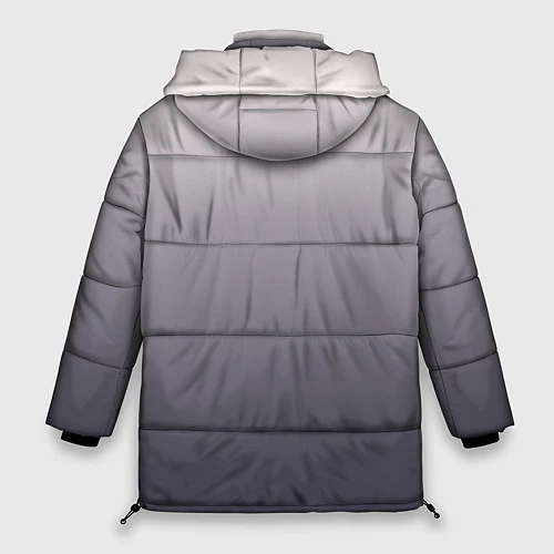 Женская зимняя куртка Проверка зрения / 3D-Черный – фото 2