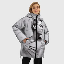 Куртка зимняя женская Джуд Лоу, цвет: 3D-черный — фото 2