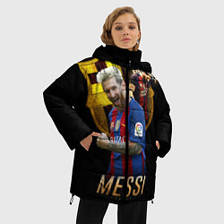 Куртка зимняя женская Messi Star, цвет: 3D-красный — фото 2