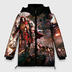 Куртка зимняя женская Warhammer 40k: Angelos, цвет: 3D-черный