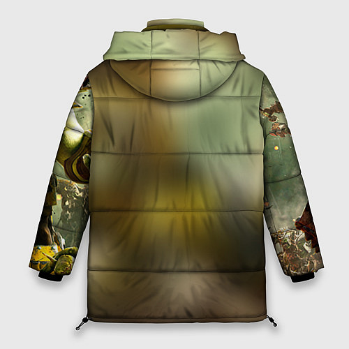 Женская зимняя куртка WH40k warboss / 3D-Черный – фото 2