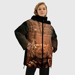 Куртка зимняя женская Довакин, цвет: 3D-черный — фото 2