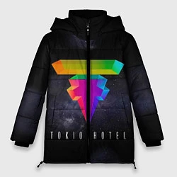 Куртка зимняя женская Tokio Hotel: New Symbol, цвет: 3D-красный