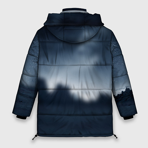 Женская зимняя куртка Paparoach: Fear / 3D-Черный – фото 2