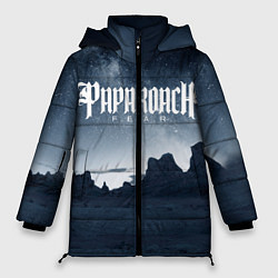 Куртка зимняя женская Paparoach: Fear, цвет: 3D-светло-серый