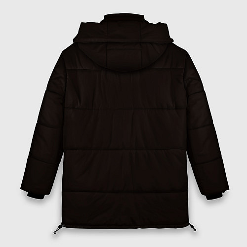 Женская зимняя куртка Девушка с жемчужной сережкой / 3D-Черный – фото 2