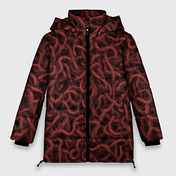 Куртка зимняя женская Сколопендры, цвет: 3D-черный
