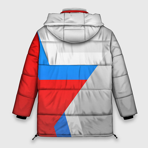 Женская зимняя куртка Звезда России / 3D-Черный – фото 2