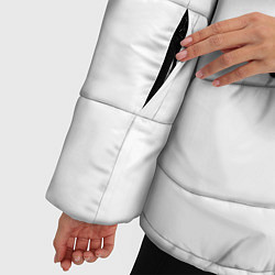 Куртка зимняя женская Хлеб: символ, цвет: 3D-черный — фото 2