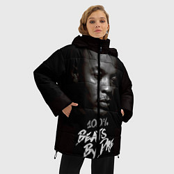 Куртка зимняя женская Dr. Dre: 100% Beats, цвет: 3D-светло-серый — фото 2