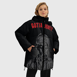 Куртка зимняя женская Gotta light?, цвет: 3D-черный — фото 2