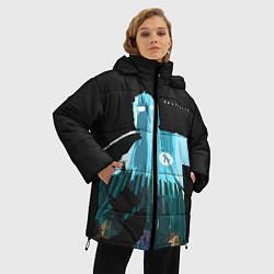 Куртка зимняя женская Half-Life City, цвет: 3D-красный — фото 2