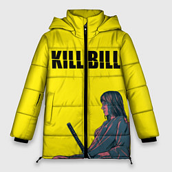 Куртка зимняя женская Kill Bill, цвет: 3D-черный