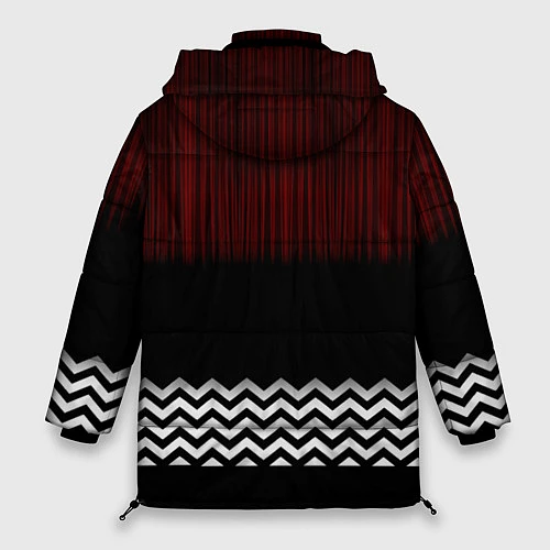 Женская зимняя куртка Twin Peaks Sun / 3D-Черный – фото 2