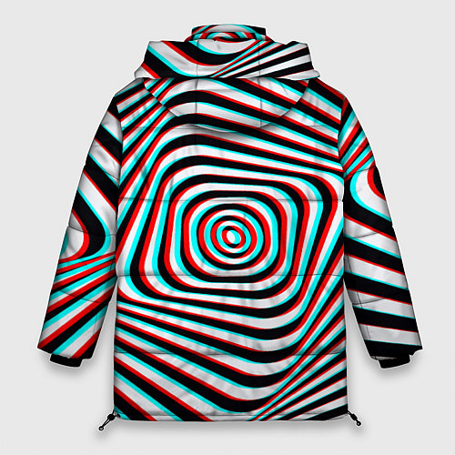 Женская зимняя куртка RGB optical / 3D-Черный – фото 2