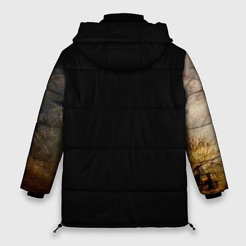 Женская зимняя куртка STALKER: Nuclear / 3D-Светло-серый – фото 2