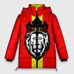 Куртка зимняя женская One Lion King, цвет: 3D-черный