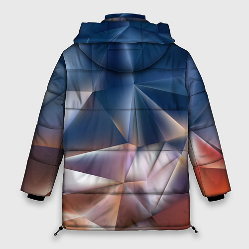 Женская зимняя куртка Abstract / 3D-Черный – фото 2