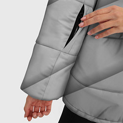 Куртка зимняя женская Gray arrows, цвет: 3D-черный — фото 2