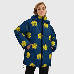 Куртка зимняя женская Fallout, цвет: 3D-черный — фото 2