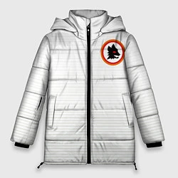 Куртка зимняя женская A S Roma - WHITE N 98 NEW 2022, цвет: 3D-красный