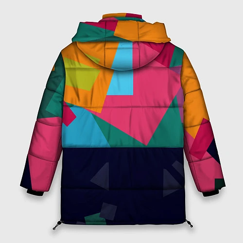 Женская зимняя куртка Coldplay / 3D-Черный – фото 2