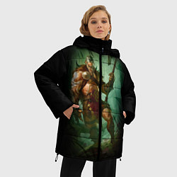 Куртка зимняя женская Magic: The Gathering, цвет: 3D-черный — фото 2