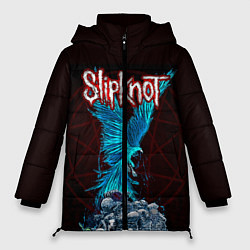 Женская зимняя куртка Орел группа Slipknot