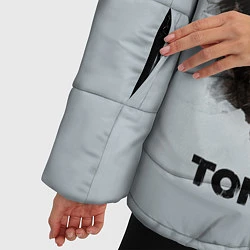 Куртка зимняя женская TOMB RAIDER, цвет: 3D-светло-серый — фото 2