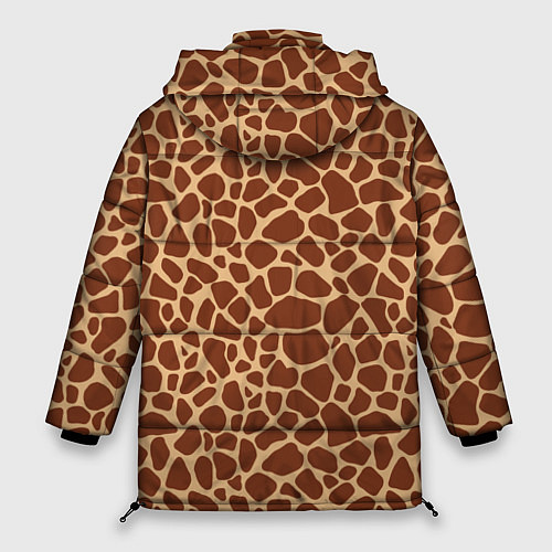 Женская зимняя куртка Жираф / 3D-Красный – фото 2