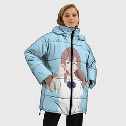Куртка зимняя женская Форма голоса Koe no katachi 2, цвет: 3D-черный — фото 2