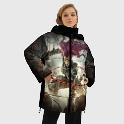 Куртка зимняя женская Darksiders Warrior, цвет: 3D-черный — фото 2
