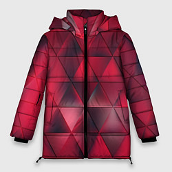 Куртка зимняя женская Dark Red, цвет: 3D-черный
