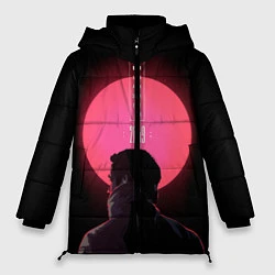 Куртка зимняя женская Blade Runner: Acid sun, цвет: 3D-красный