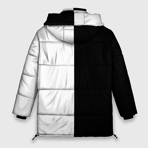 Женская зимняя куртка HU: Black & White / 3D-Черный – фото 2