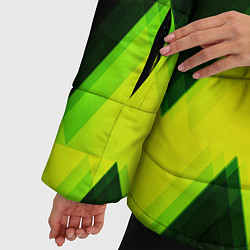 Куртка зимняя женская Zigzag, цвет: 3D-черный — фото 2