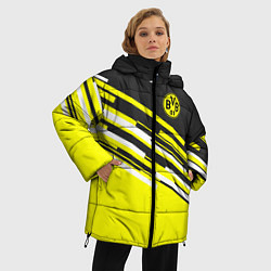 Куртка зимняя женская Borussia FC: Sport Line 2018, цвет: 3D-красный — фото 2