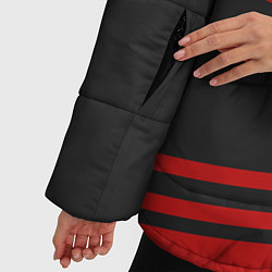 Куртка зимняя женская CS GO, цвет: 3D-светло-серый — фото 2
