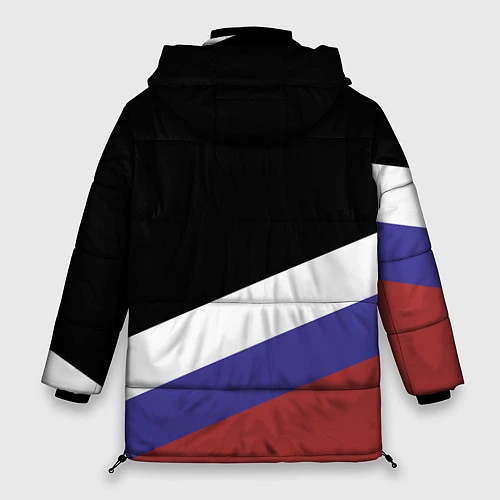 Женская зимняя куртка Fight Russia / 3D-Черный – фото 2