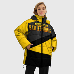 Куртка зимняя женская PUBG: Cybersport, цвет: 3D-черный — фото 2